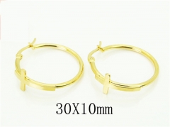 HY Wholesale Earrings 316L Stainless Steel Popular Jewelry Earrings-HY67E0517JA