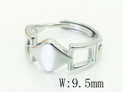 HY Wholesale Popular Rings Jewelry Stainless Steel 316L Rings-HY15R2501DKJ