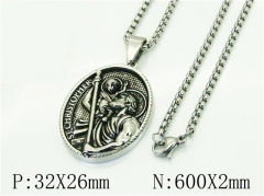 HY Wholesale Necklaces Stainless Steel 316L Jewelry Necklaces-HY41N0255HIV