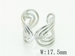 HY Wholesale Popular Rings Jewelry Stainless Steel 316L Rings-HY15R2466TKJ