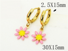 HY Wholesale Earrings 316L Stainless Steel Popular Jewelry Earrings-HY60E1689JE