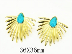 HY Wholesale Earrings 316L Stainless Steel Popular Jewelry Earrings-HY50E0014PC