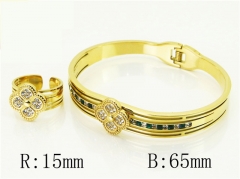 HY Wholesale Bangles Jewelry Stainless Steel 316L Fashion Bangle-HY80B1762HOL