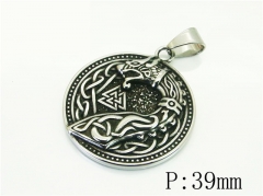 HY Wholesale Pendant Jewelry 316L Stainless Steel Jewelry Pendant-HY13PE1973ZML