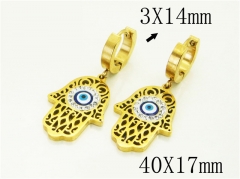 HY Wholesale Earrings 316L Stainless Steel Popular Jewelry Earrings-HY32E0488PL