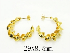 HY Wholesale Earrings 316L Stainless Steel Popular Jewelry Earrings-HY30E1576NL