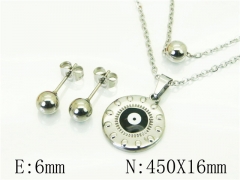 HY Wholesale Jewelry 316L Stainless Steel jewelry Set-HY91S1740NZ