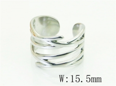 HY Wholesale Popular Rings Jewelry Stainless Steel 316L Rings-HY15R2463CKJ