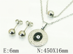 HY Wholesale Jewelry 316L Stainless Steel jewelry Set-HY91S1736NB