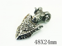 HY Wholesale Pendant Jewelry 316L Stainless Steel Jewelry Pendant-HY13PE1985EML