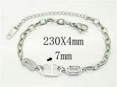 HY Wholesale Bracelets 316L Stainless Steel Jewelry Bracelets-HY19B1107OW