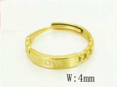 HY Wholesale Popular Rings Jewelry Stainless Steel 316L Rings-HY15R2709BKO