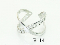 HY Wholesale Popular Rings Jewelry Stainless Steel 316L Rings-HY15R2468SKJ