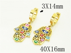 HY Wholesale Earrings 316L Stainless Steel Popular Jewelry Earrings-HY32E0490HXX