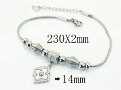 HY Wholesale Bracelets 316L Stainless Steel Jewelry Bracelets-HY24B0220HJW