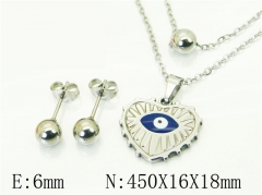 HY Wholesale Jewelry 316L Stainless Steel jewelry Set-HY91S1750NR