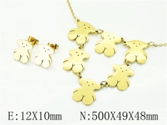 HY Wholesale Jewelry 316L Stainless Steel jewelry Set-HY02S2901HMC