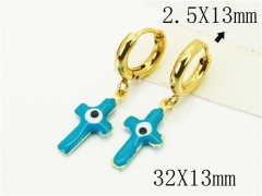 HY Wholesale Earrings 316L Stainless Steel Popular Jewelry Earrings-HY60E1703JQ