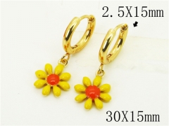 HY Wholesale Earrings 316L Stainless Steel Popular Jewelry Earrings-HY60E1690JW