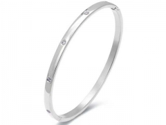 HY Wholesale Bangle Stainless Steel 316L Jewelry Bangle-HY0155B0502