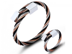 HY Wholesale Bangle Stainless Steel 316L Jewelry Bangle-HY0155B0779