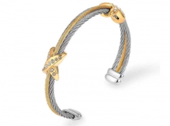 HY Wholesale Bangle Stainless Steel 316L Jewelry Bangle-HY0155B0704