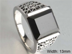 HY Wholesale Rings Jewelry 316L Stainless Steel Rings-HY0146R0531