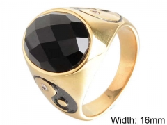 HY Wholesale Rings Jewelry 316L Stainless Steel Rings-HY0146R0584