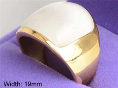 HY Wholesale Rings Jewelry 316L Stainless Steel Rings-HY0146R0450