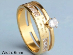 HY Wholesale Rings Jewelry 316L Stainless Steel Rings-HY0146R0834