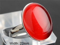 HY Wholesale Rings Jewelry 316L Stainless Steel Rings-HY0146R0285