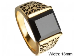 HY Wholesale Rings Jewelry 316L Stainless Steel Rings-HY0146R0530