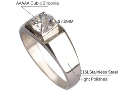 HY Wholesale Rings Jewelry 316L Stainless Steel Rings-HY0146R0319