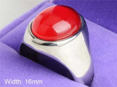 HY Wholesale Rings Jewelry 316L Stainless Steel Rings-HY0146R0492