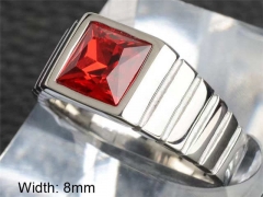 HY Wholesale Rings Jewelry 316L Stainless Steel Rings-HY0146R0395