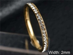 HY Wholesale Rings Jewelry 316L Stainless Steel Rings-HY0146R0836