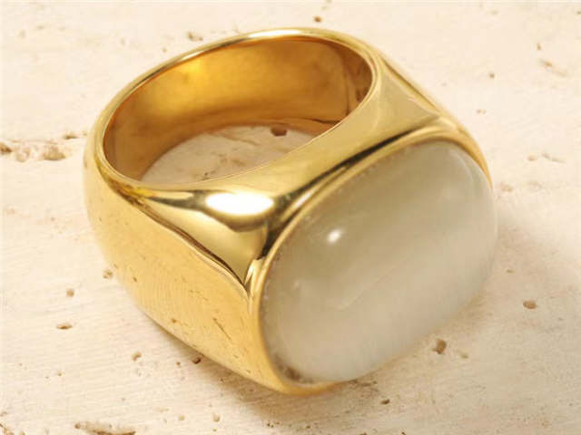HY Wholesale Rings Jewelry 316L Stainless Steel Jewelry Rings-HY0149R0008