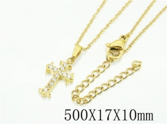 HY Wholesale Necklaces Stainless Steel 316L Jewelry Necklaces-HY12N0646YOL