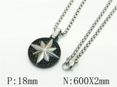 HY Wholesale Necklaces Stainless Steel 316L Jewelry Necklaces-HY41N0294HOX