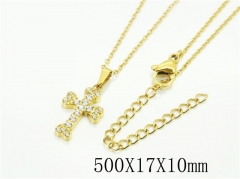 HY Wholesale Necklaces Stainless Steel 316L Jewelry Necklaces-HY12N0647TOL