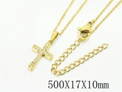 HY Wholesale Necklaces Stainless Steel 316L Jewelry Necklaces-HY12N0648ROL