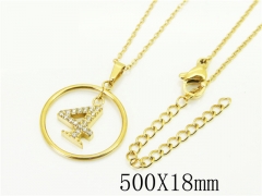 HY Wholesale Necklaces Stainless Steel 316L Jewelry Necklaces-HY12N0719SOL