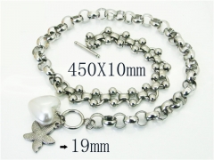 HY Wholesale Necklaces Stainless Steel 316L Jewelry Necklaces-HY21N0200HNC