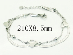 HY Wholesale Bracelets 316L Stainless Steel Jewelry Bracelets-HY43B0162LL