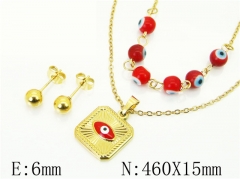 HY Wholesale Jewelry Set 316L Stainless Steel jewelry Set-HY91S1786HIX