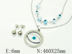 HY Wholesale Jewelry Set 316L Stainless Steel jewelry Set-HY91S1803HXX