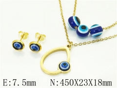 HY Wholesale Jewelry Set 316L Stainless Steel jewelry Set-HY12S1325ZNL