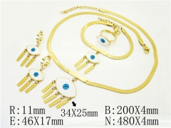 HY Wholesale Jewelry Set 316L Stainless Steel jewelry Set-HY50S0452JRR