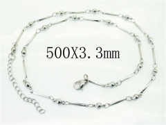 HY Wholesale Necklaces Stainless Steel 316L Jewelry Necklaces-HY70N0696KL