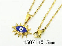 HY Wholesale Necklaces Stainless Steel 316L Jewelry Necklaces-HY24N0148LS